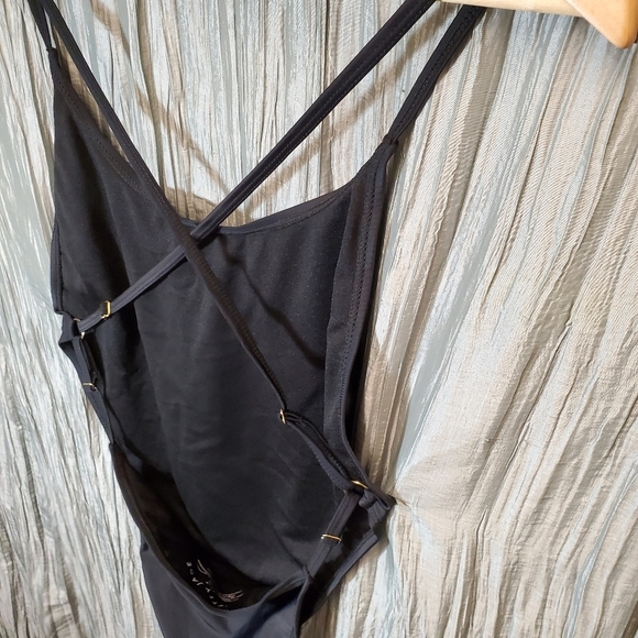 BETTY JADE Black One Piece Cut Out Bathing Suit - Picture 6 of 11